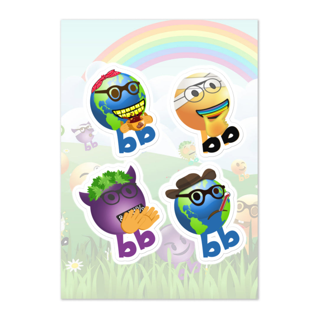 Megabb PaPa Stickers - Emojibb