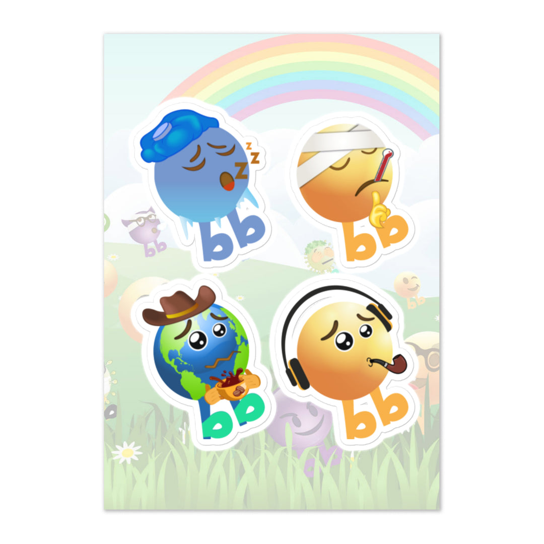 Megabb PaPa Stickers - Emojibb