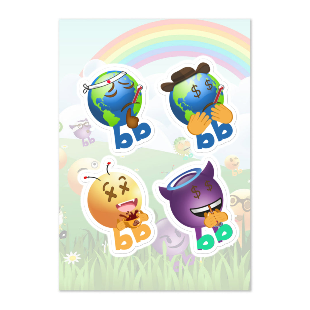 Megabb PaPa Stickers - Emojibb