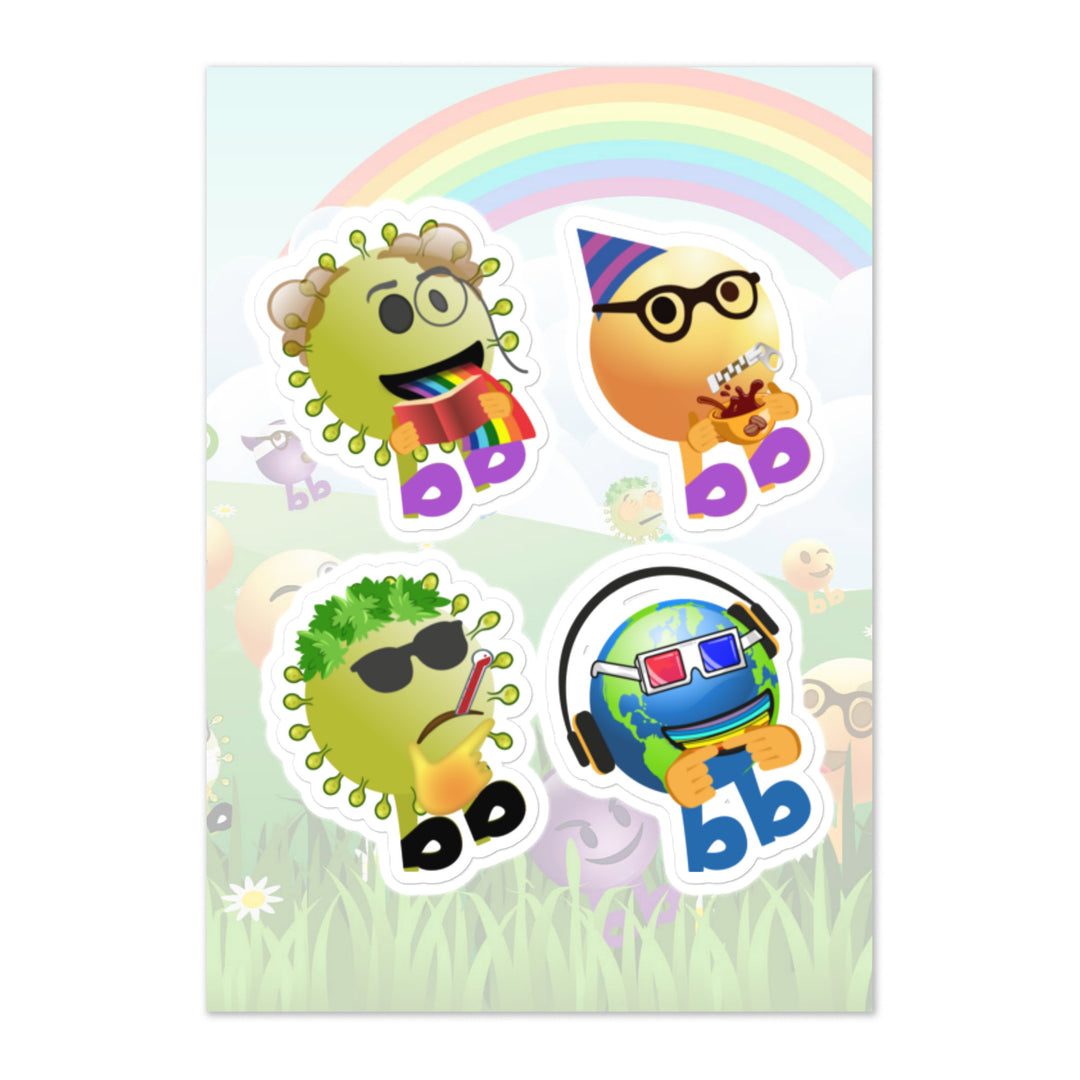 Megabb PaPa Stickers - Emojibb