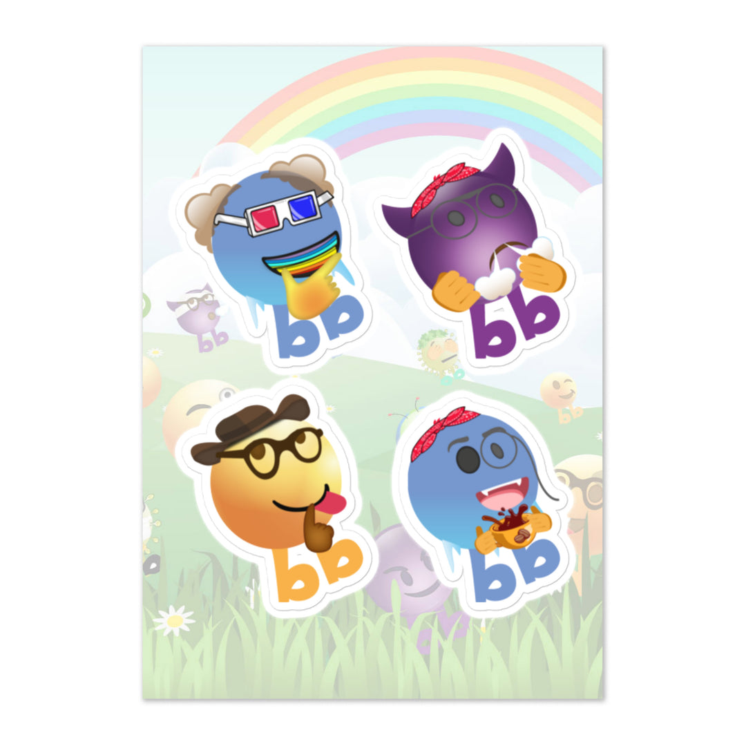 Megabb PaPa Stickers - Emojibb
