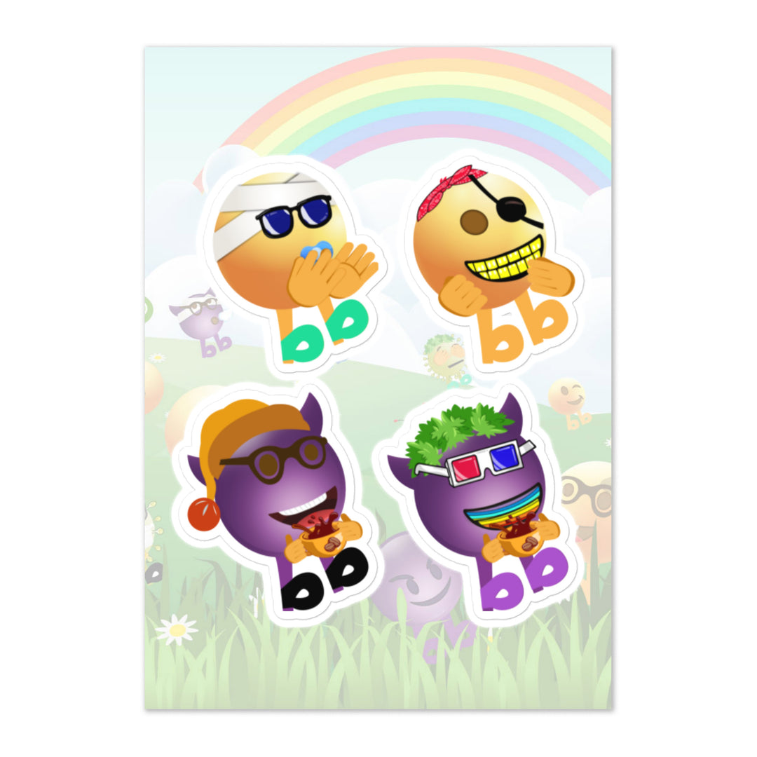 Megabb PaPa Stickers - Emojibb