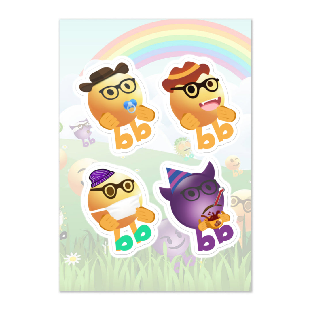 Megabb PaPa Stickers - Emojibb