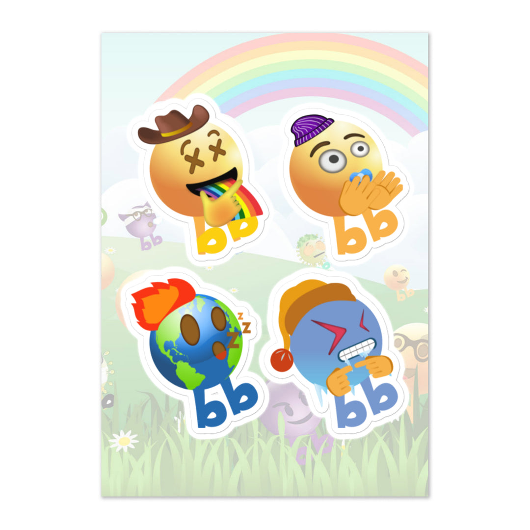 Megabb PaPa Stickers - Emojibb