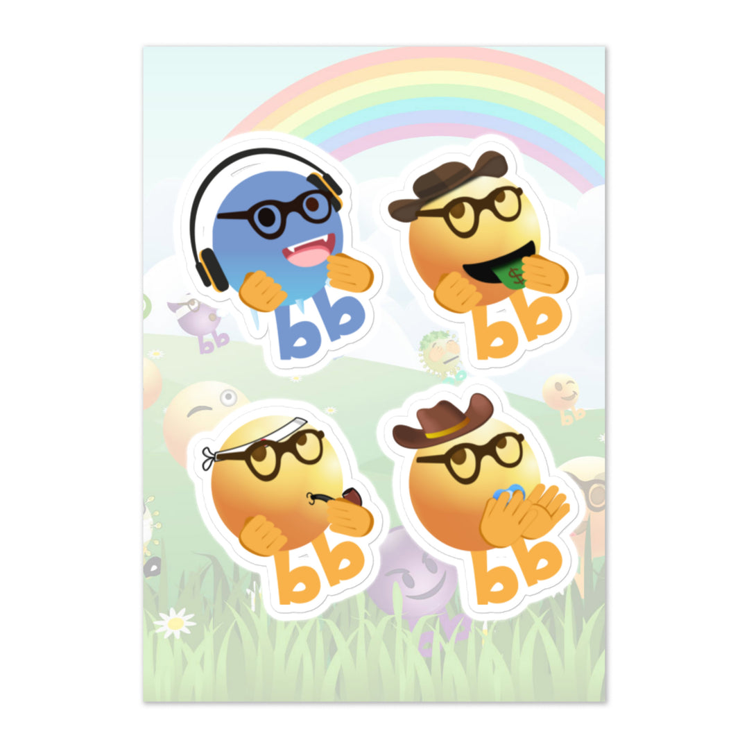 Megabb PaPa Stickers - Emojibb
