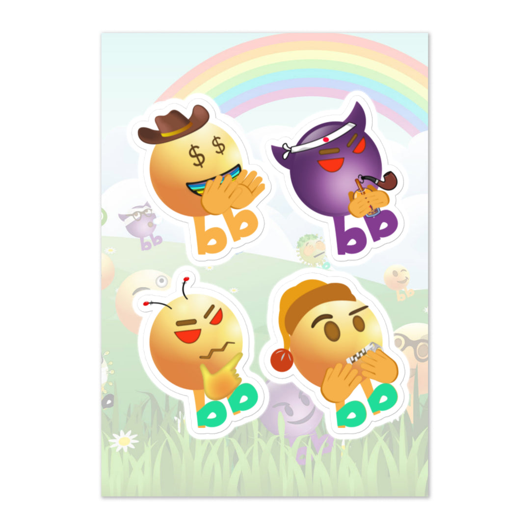Megabb PaPa Stickers - Emojibb