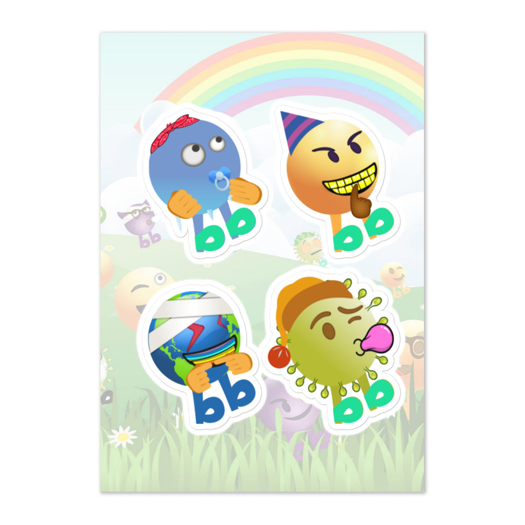 Megabb PaPa Stickers - Emojibb