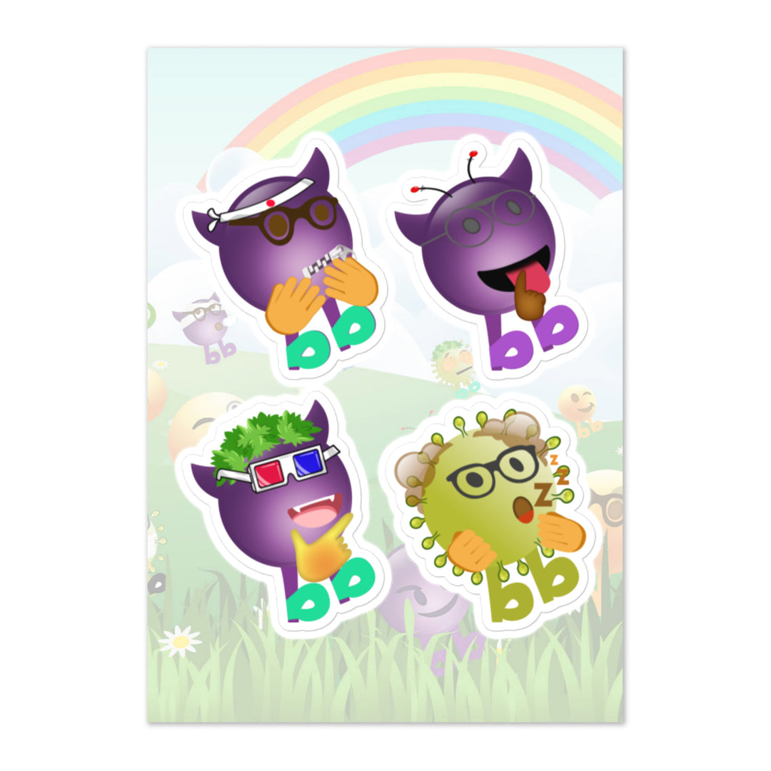 Megabb PaPa Stickers - Emojibb
