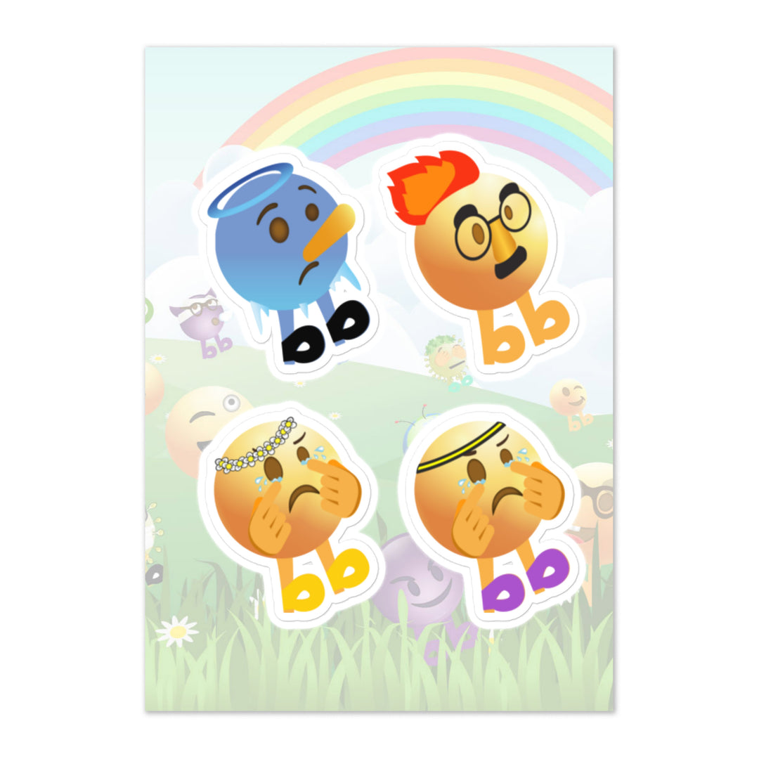 Megabb PaPa Stickers - Emojibb