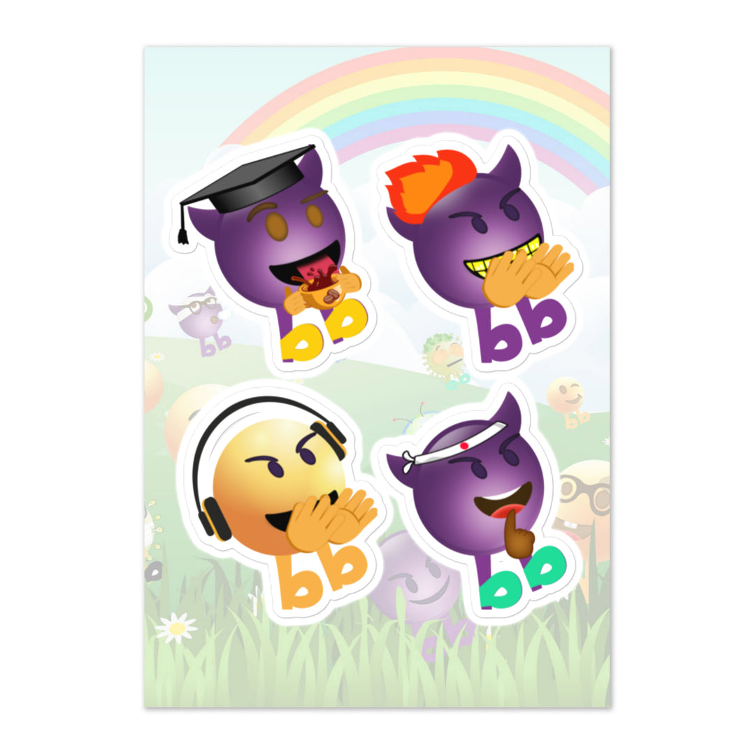 Megabb PaPa Stickers - Emojibb