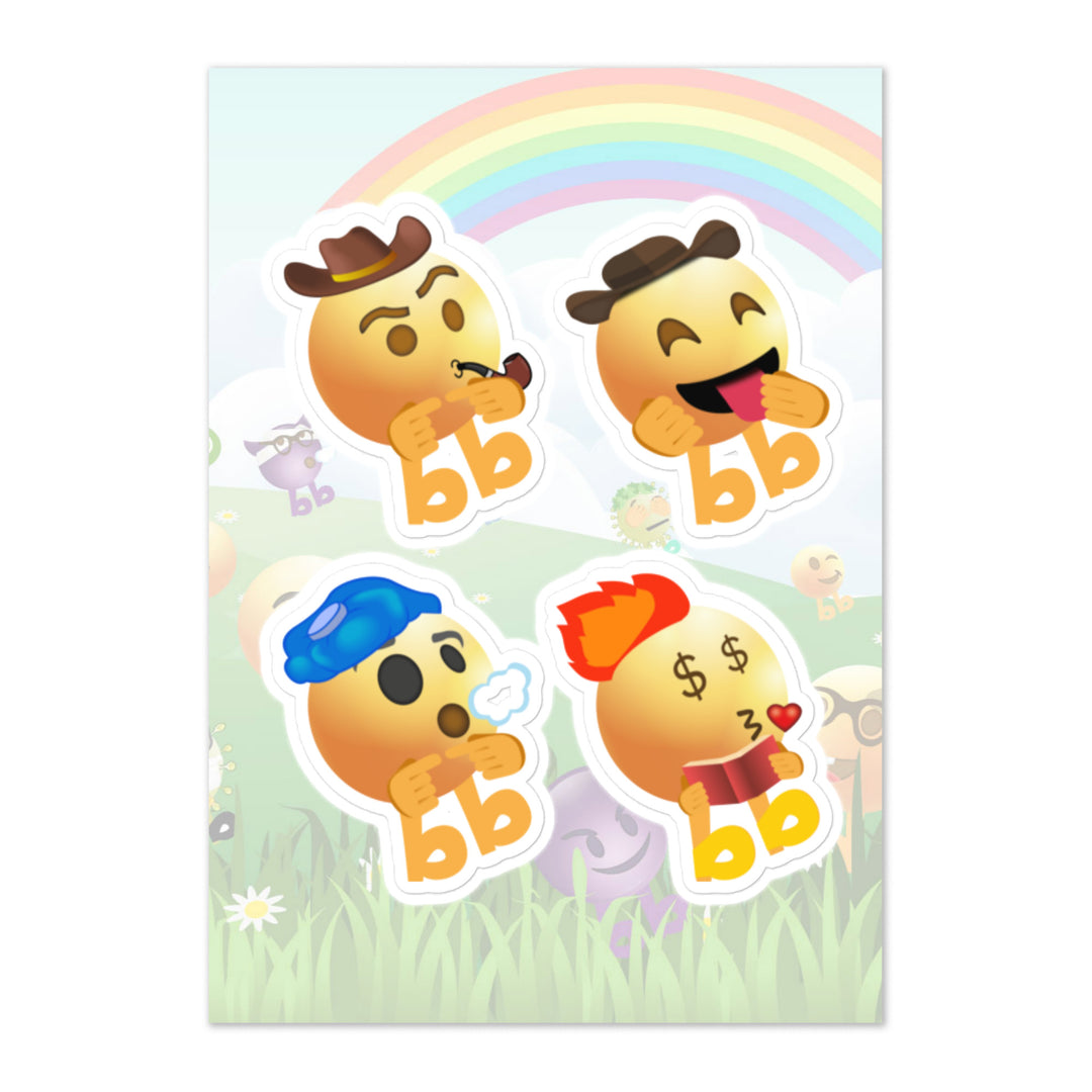 Megabb PaPa Stickers - Emojibb
