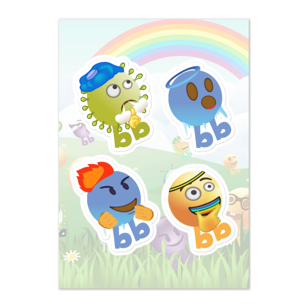 Megabb PaPa Stickers - Emojibb