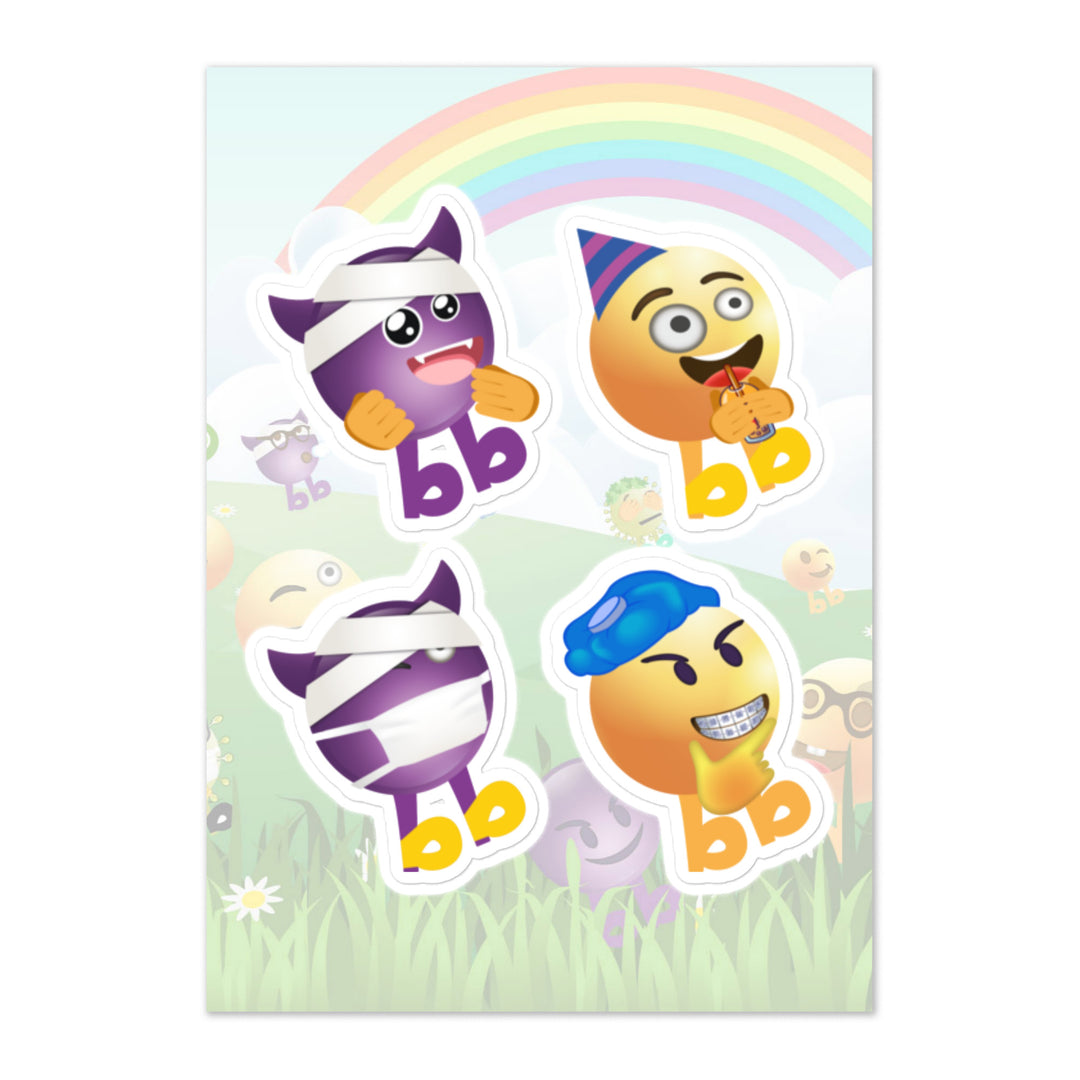 Megabb PaPa Stickers - Emojibb