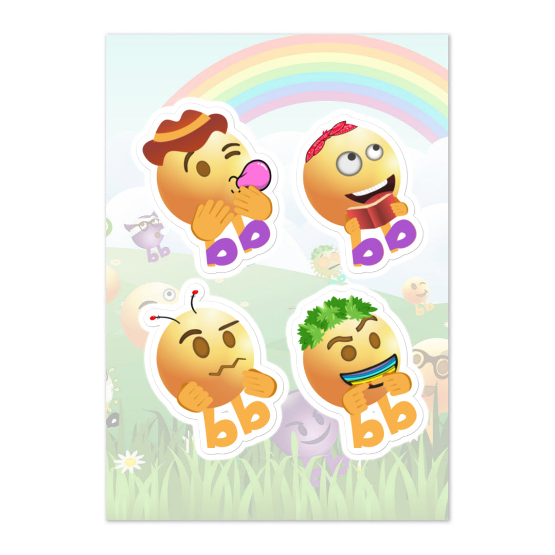 Megabb PaPa Stickers - Emojibb