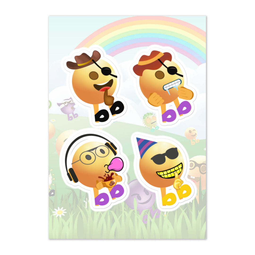 Megabb PaPa Stickers - Emojibb