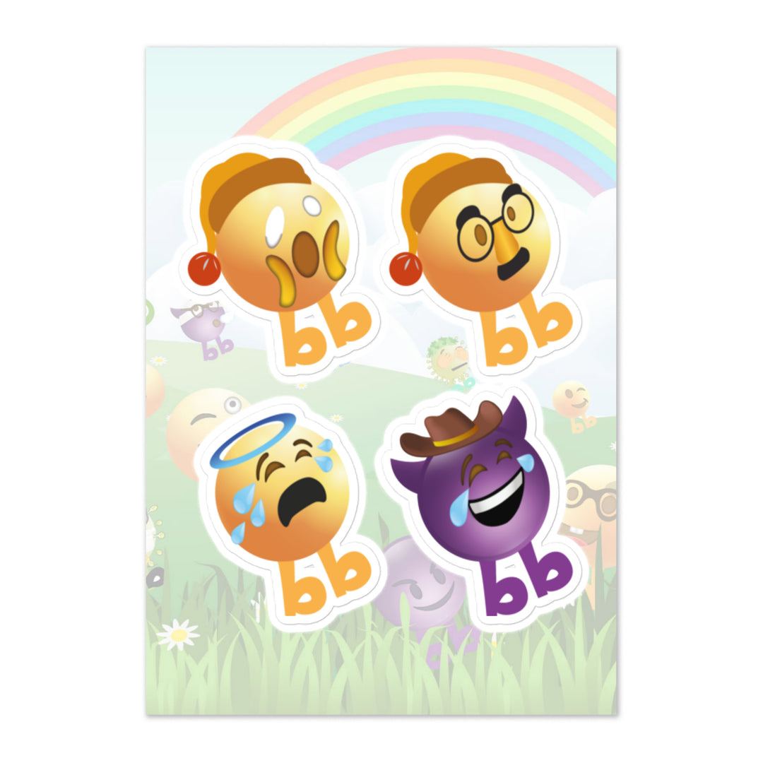 Megabb PaPa Stickers - Emojibb
