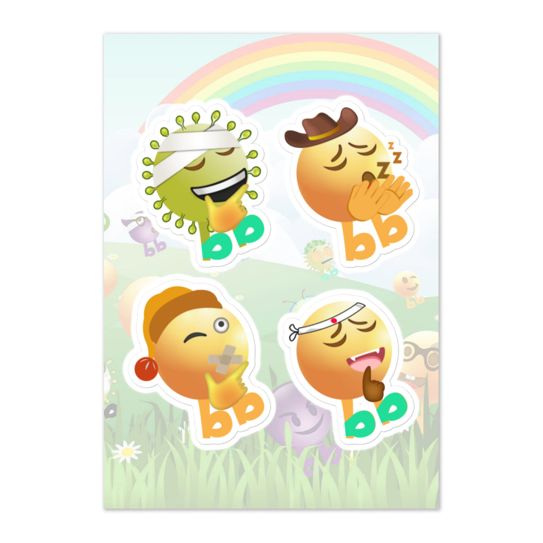 Megabb PaPa Stickers - Emojibb