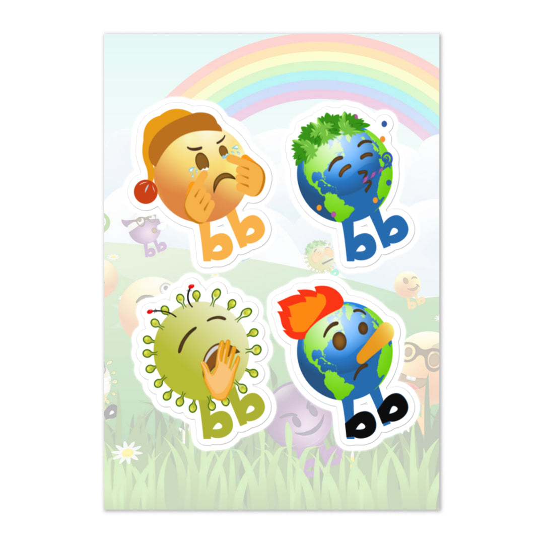 Megabb PaPa Stickers - Emojibb