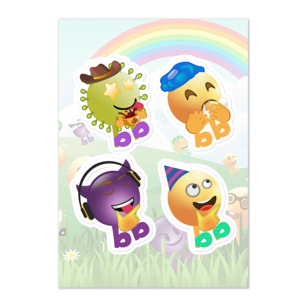 Megabb PaPa Stickers - Emojibb
