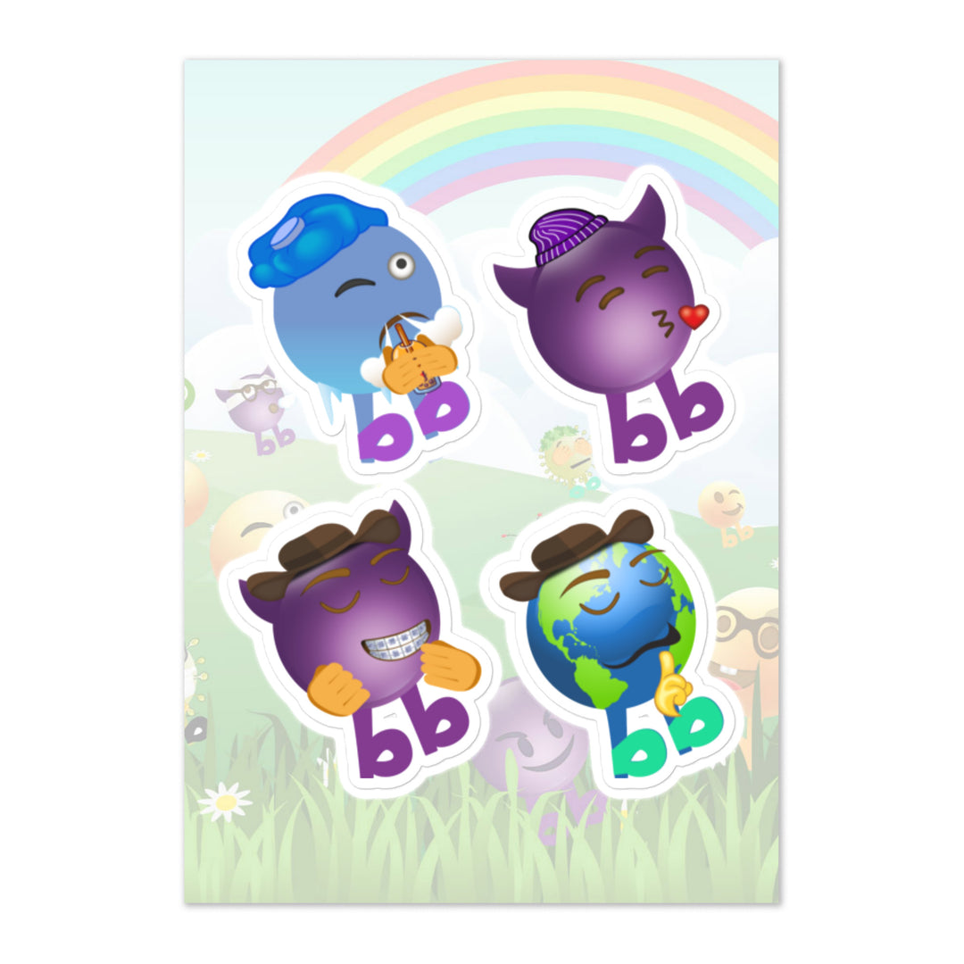 Megabb PaPa Stickers - Emojibb