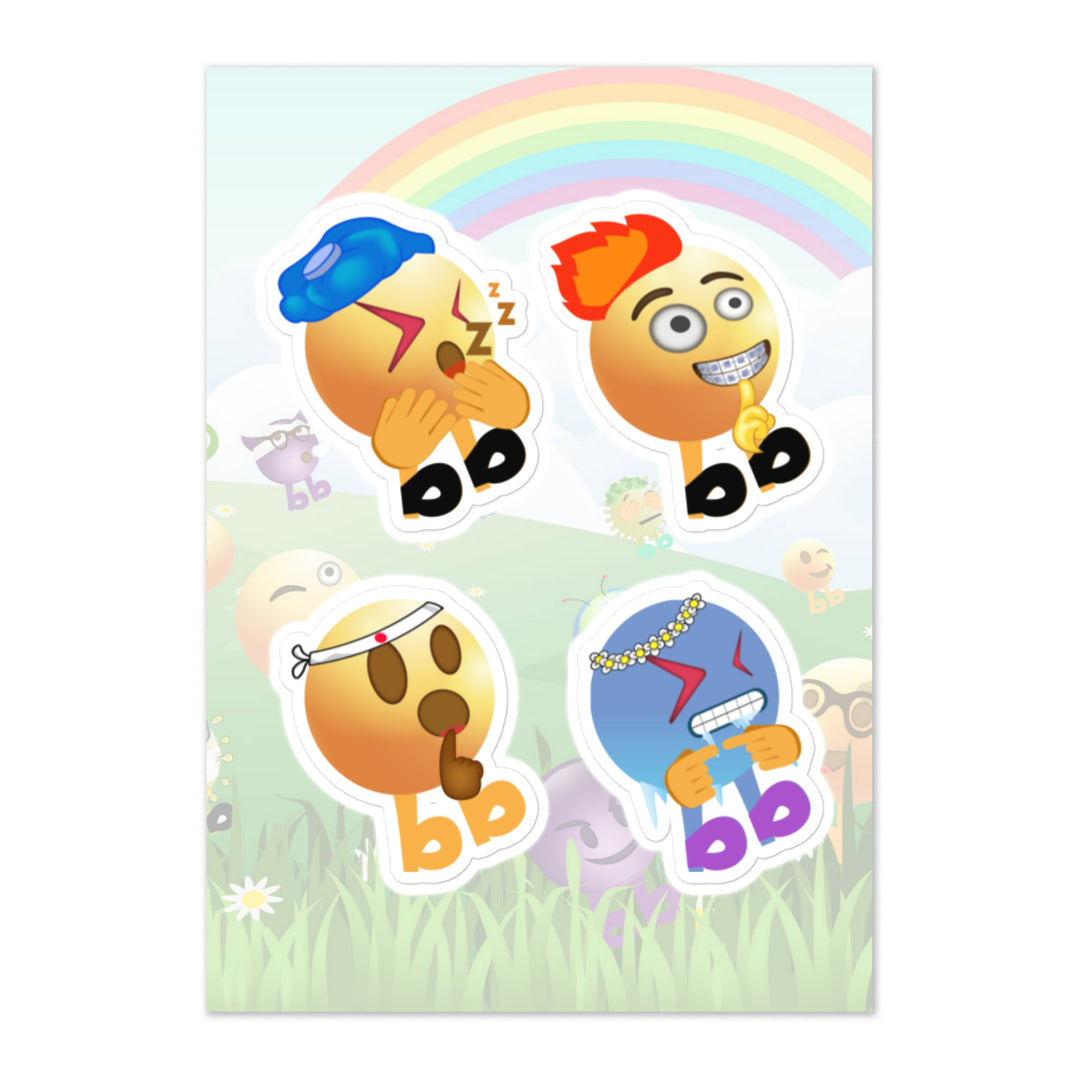 Megabb PaPa Stickers - Emojibb