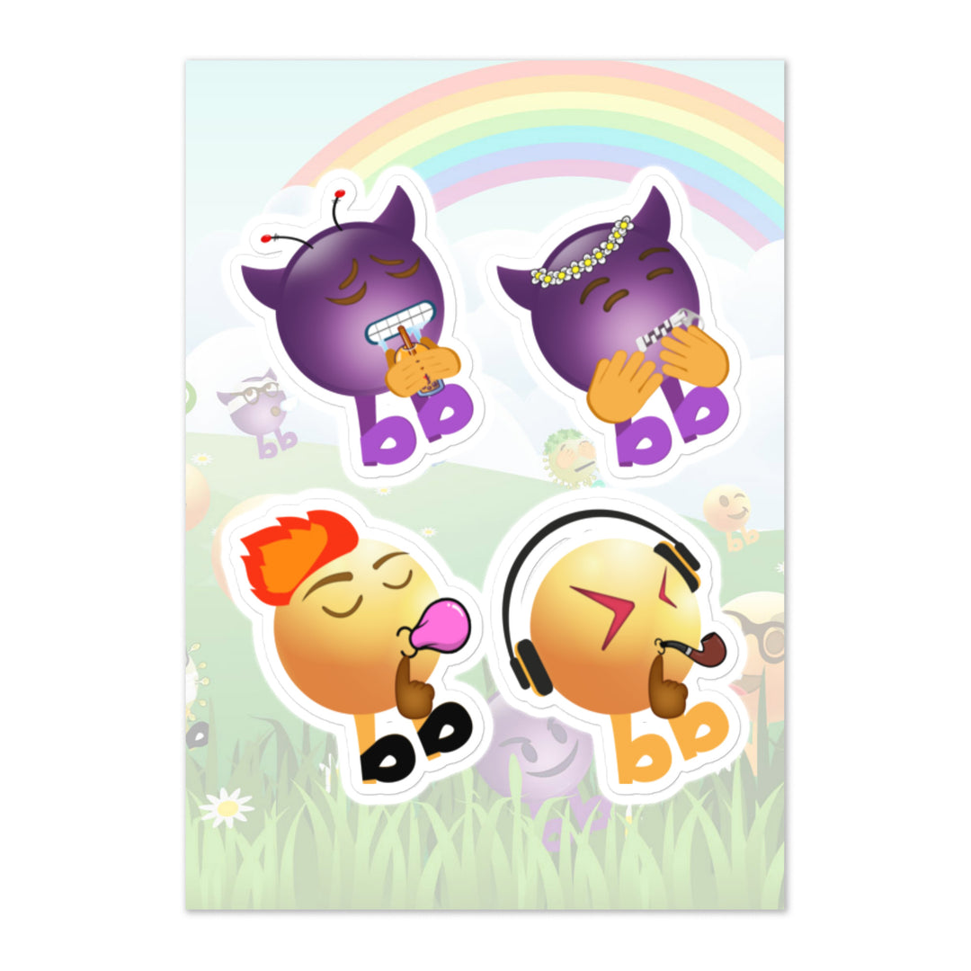 Megabb PaPa Stickers - Emojibb