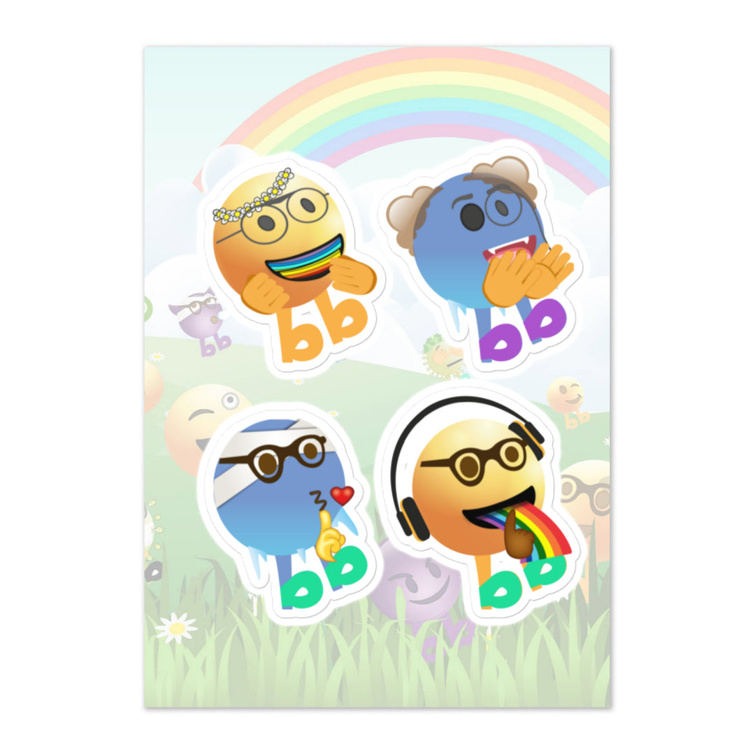 Megabb PaPa Stickers - Emojibb