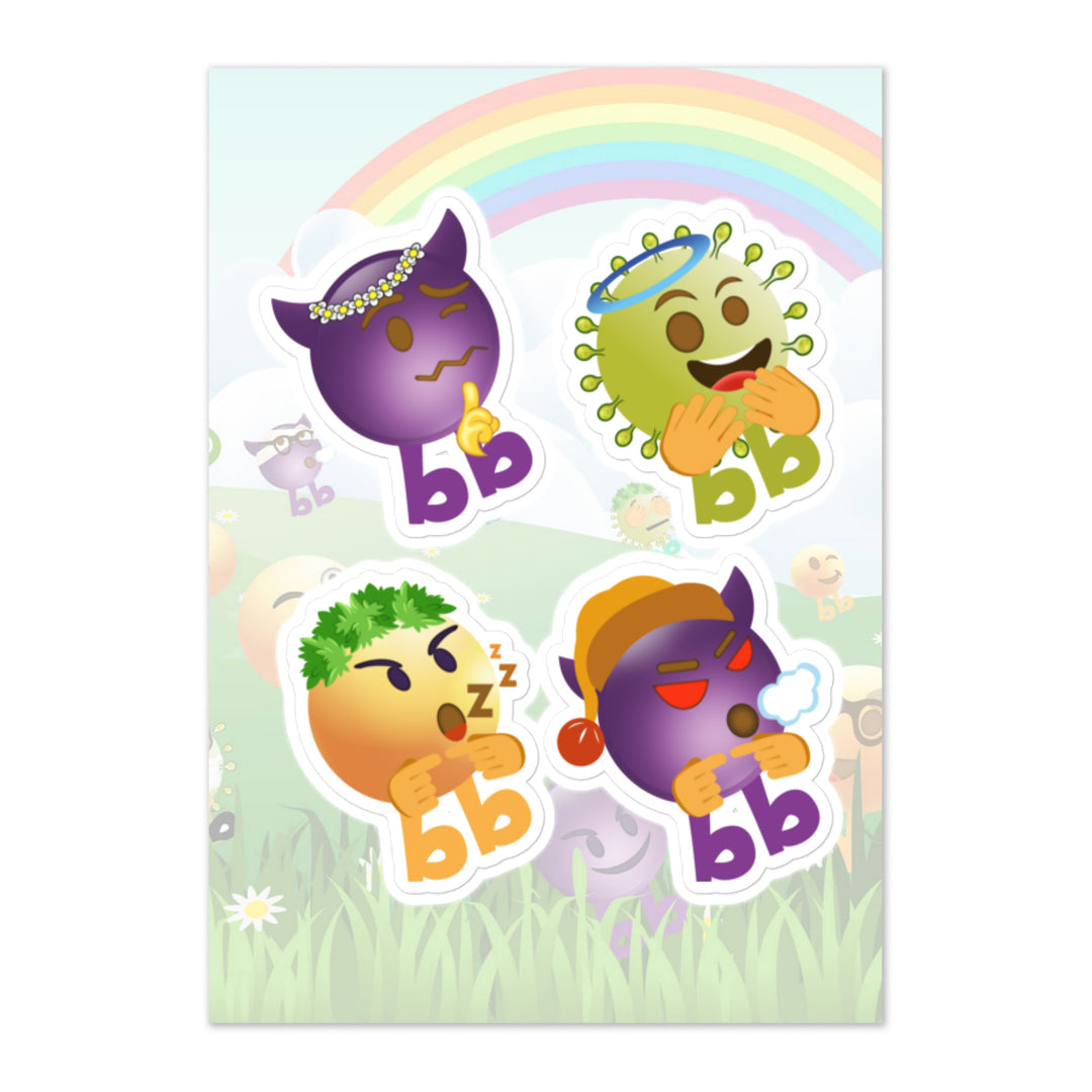 Megabb PaPa Stickers - Emojibb