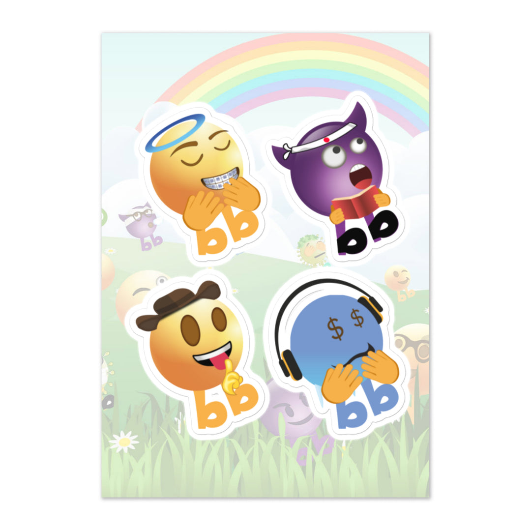 Megabb PaPa Stickers - Emojibb