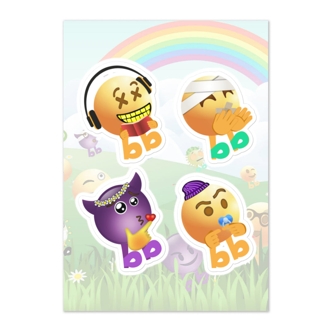 Megabb PaPa Stickers - Emojibb