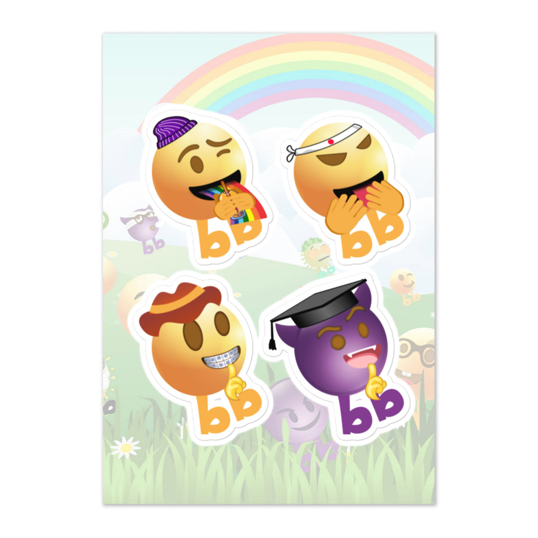 Megabb PaPa Stickers - Emojibb