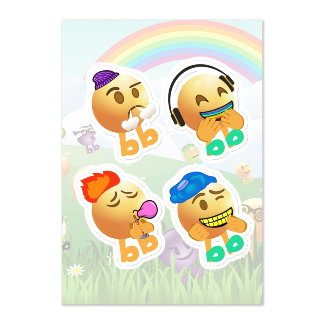 Megabb PaPa Stickers - Emojibb