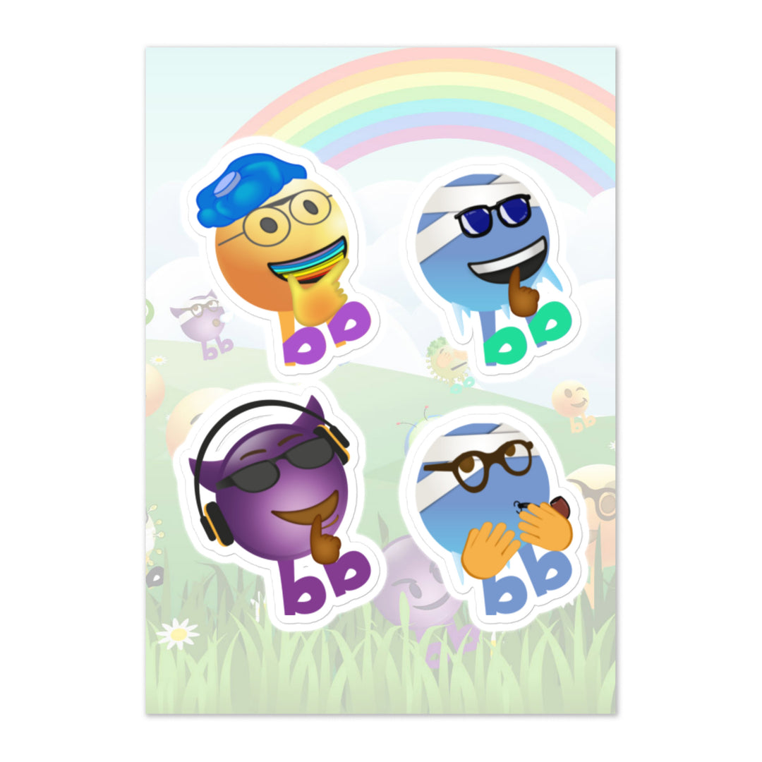 Megabb PaPa Stickers - Emojibb