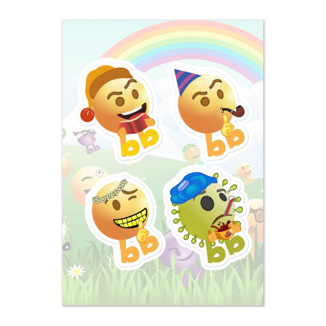 Megabb PaPa Stickers - Emojibb
