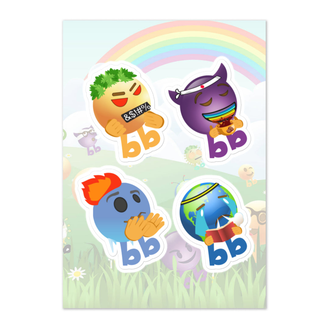 Megabb PaPa Stickers - Emojibb
