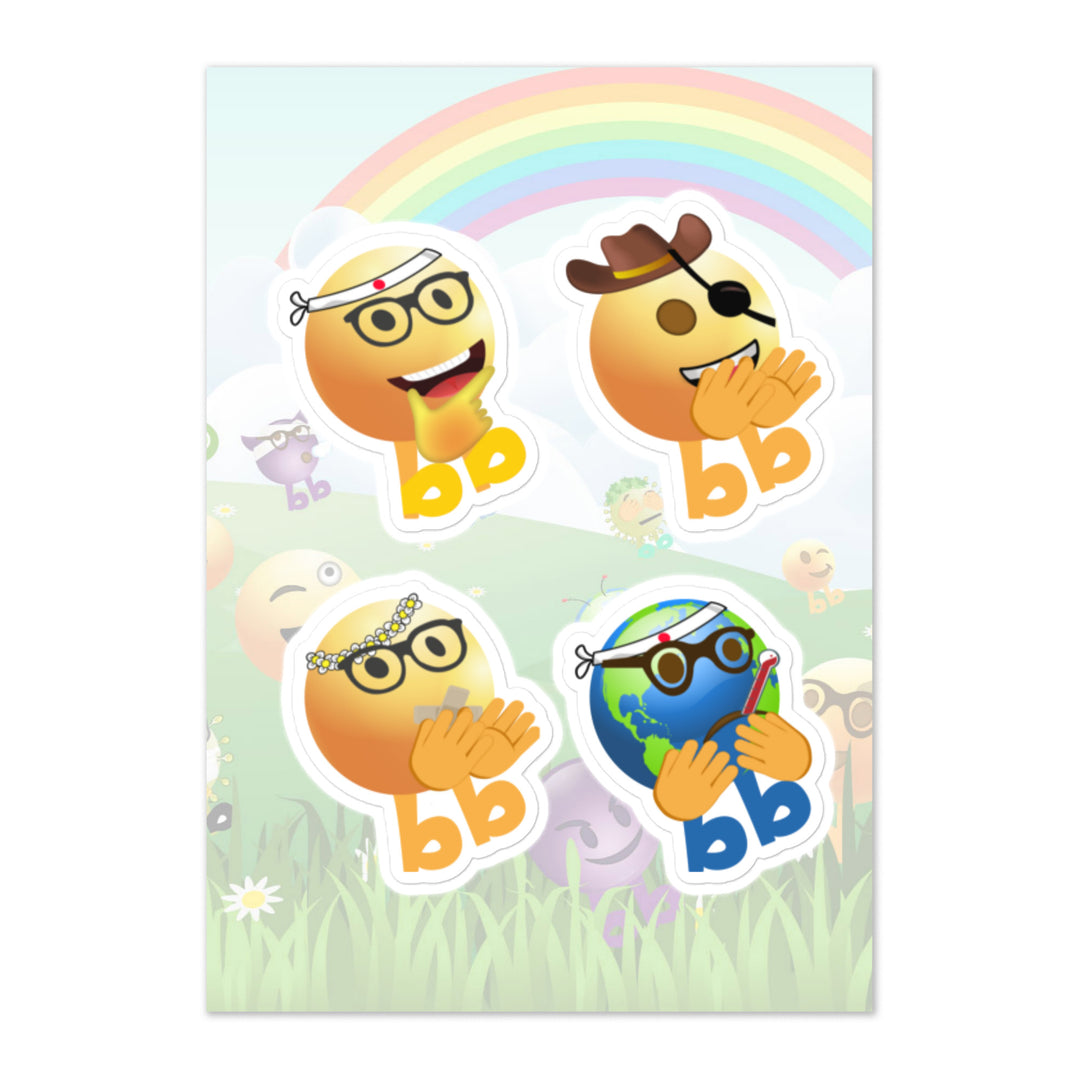 Megabb PaPa Stickers - Emojibb