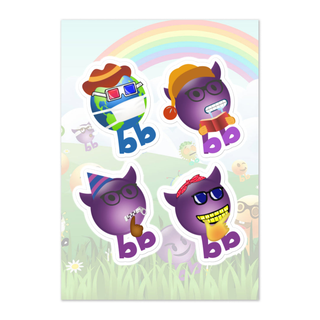 Megabb PaPa Stickers - Emojibb