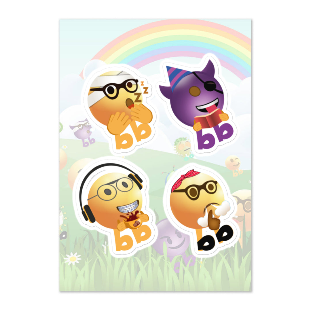 Megabb PaPa Stickers - Emojibb