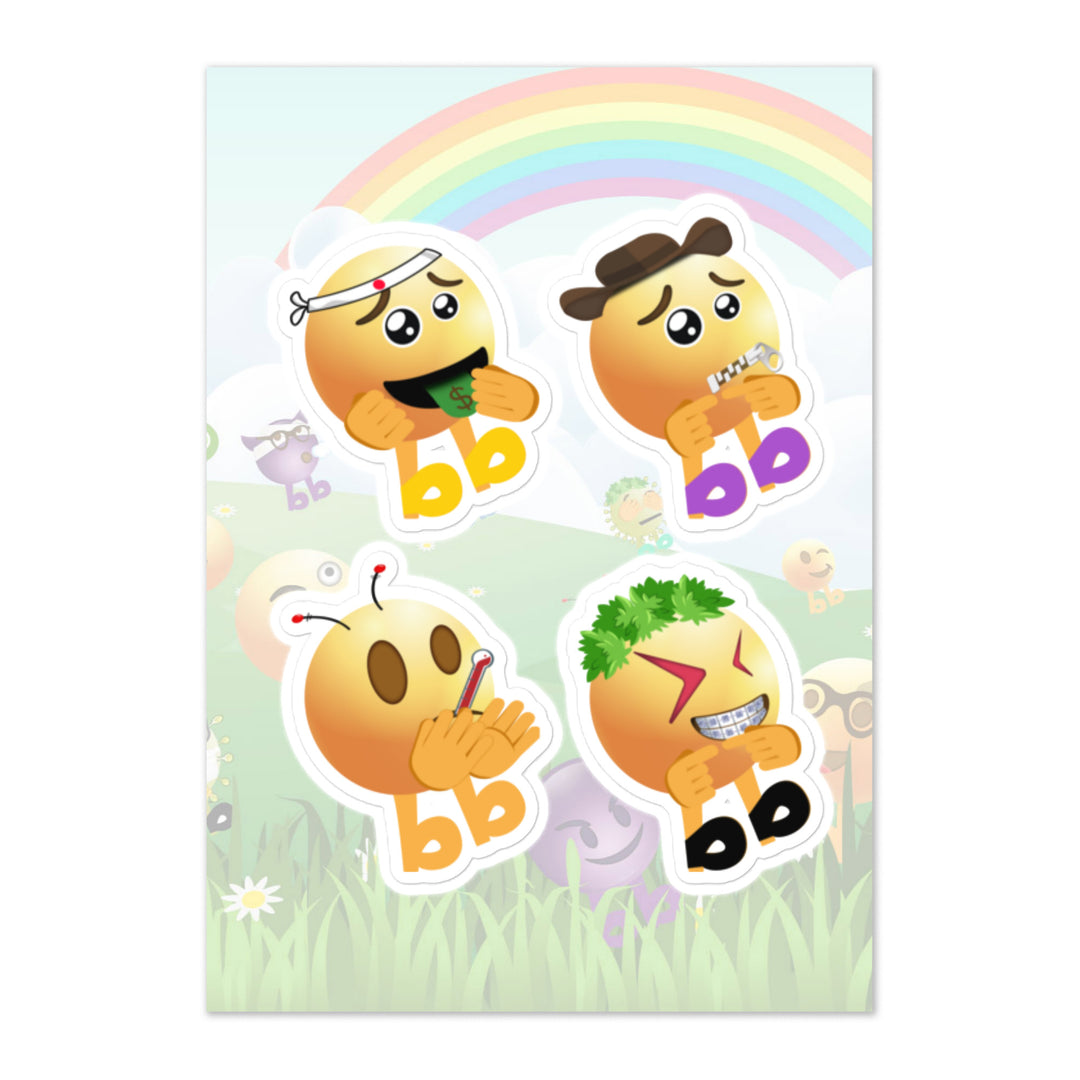 Megabb PaPa Stickers - Emojibb