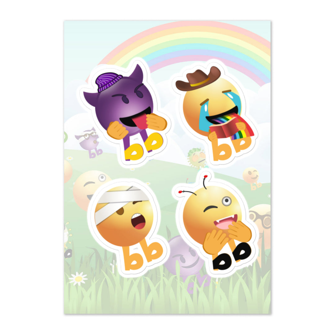 Megabb PaPa Stickers - Emojibb