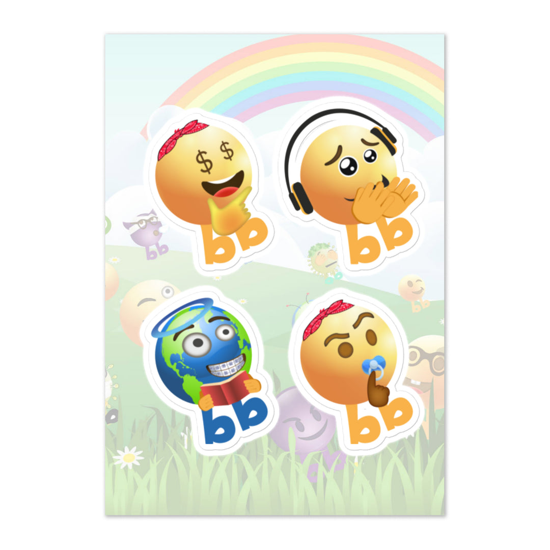 Megabb PaPa Stickers - Emojibb
