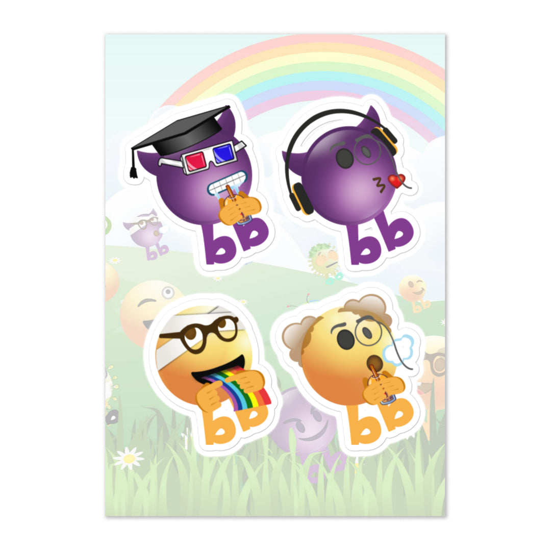 Megabb PaPa Stickers - Emojibb