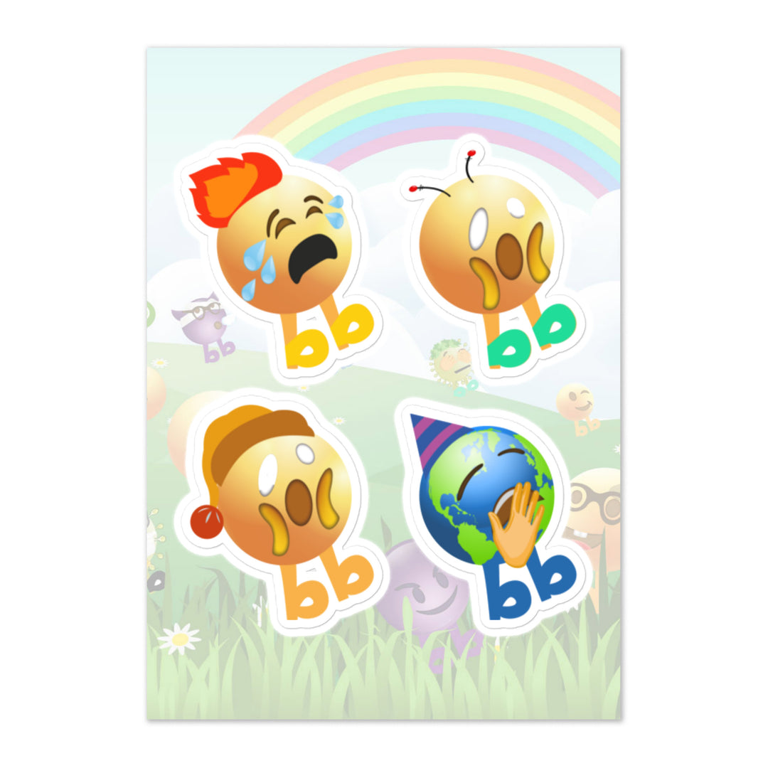 Megabb PaPa Stickers - Emojibb