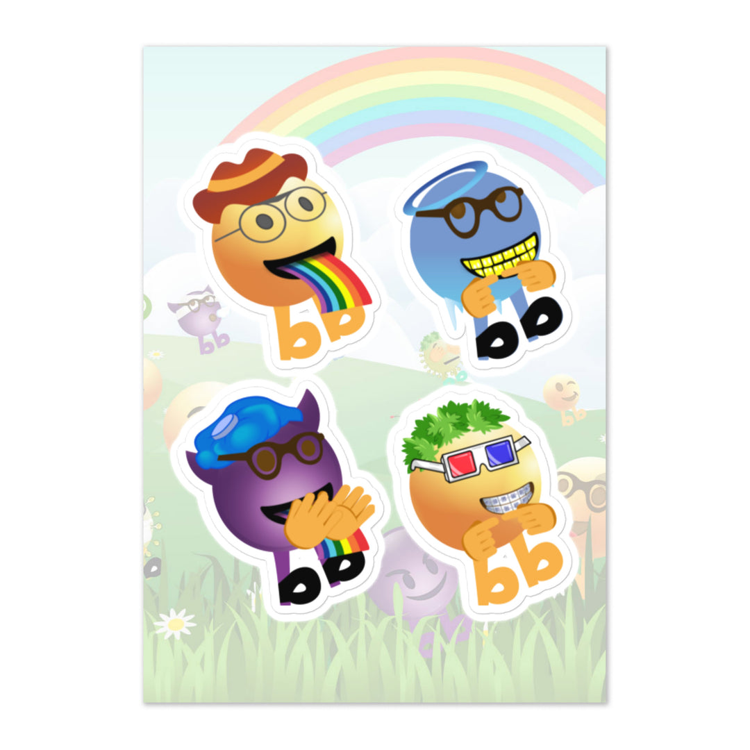 Megabb PaPa Stickers - Emojibb