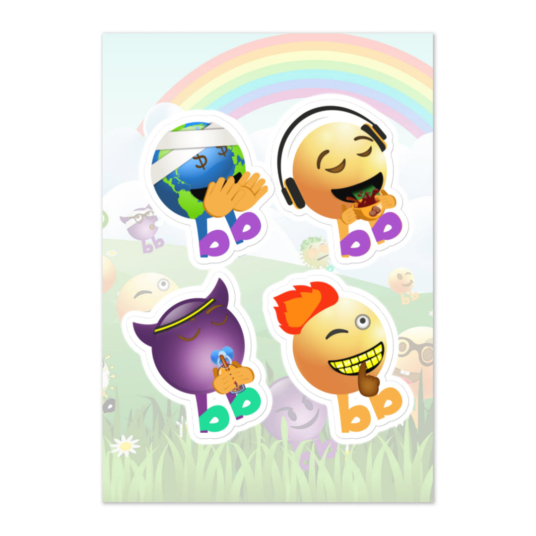 Megabb PaPa Stickers - Emojibb