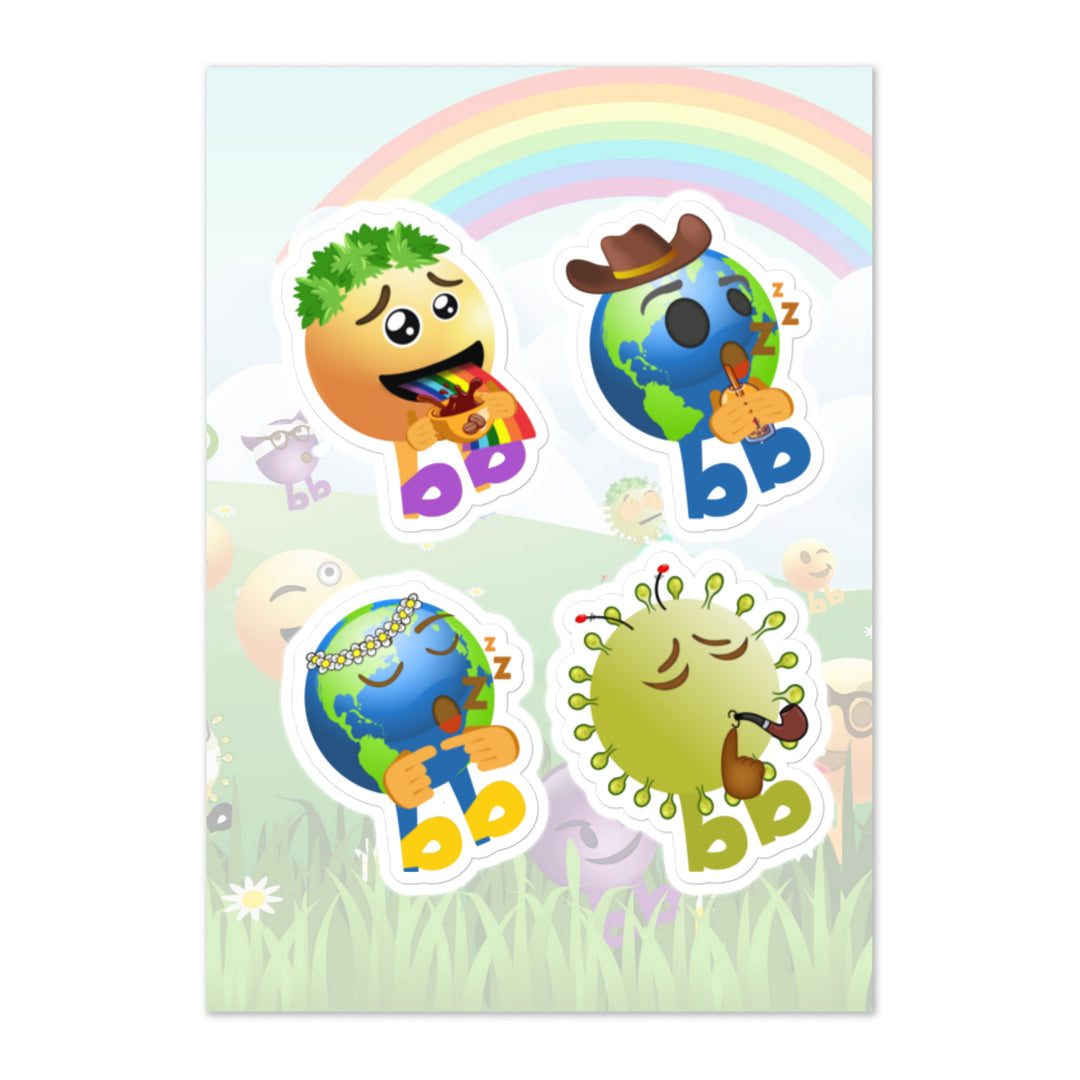 Megabb PaPa Stickers - Emojibb