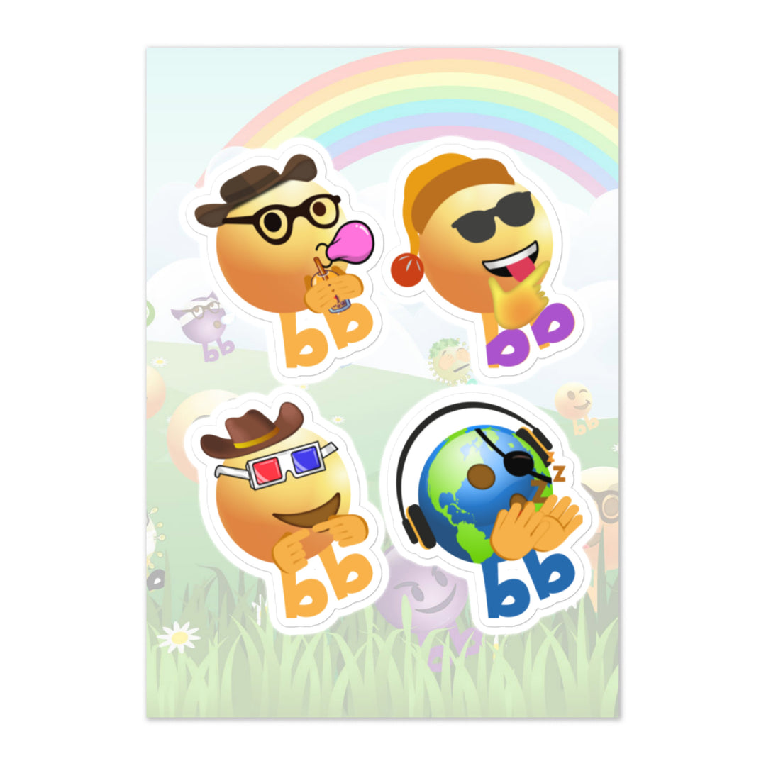 Megabb PaPa Stickers - Emojibb