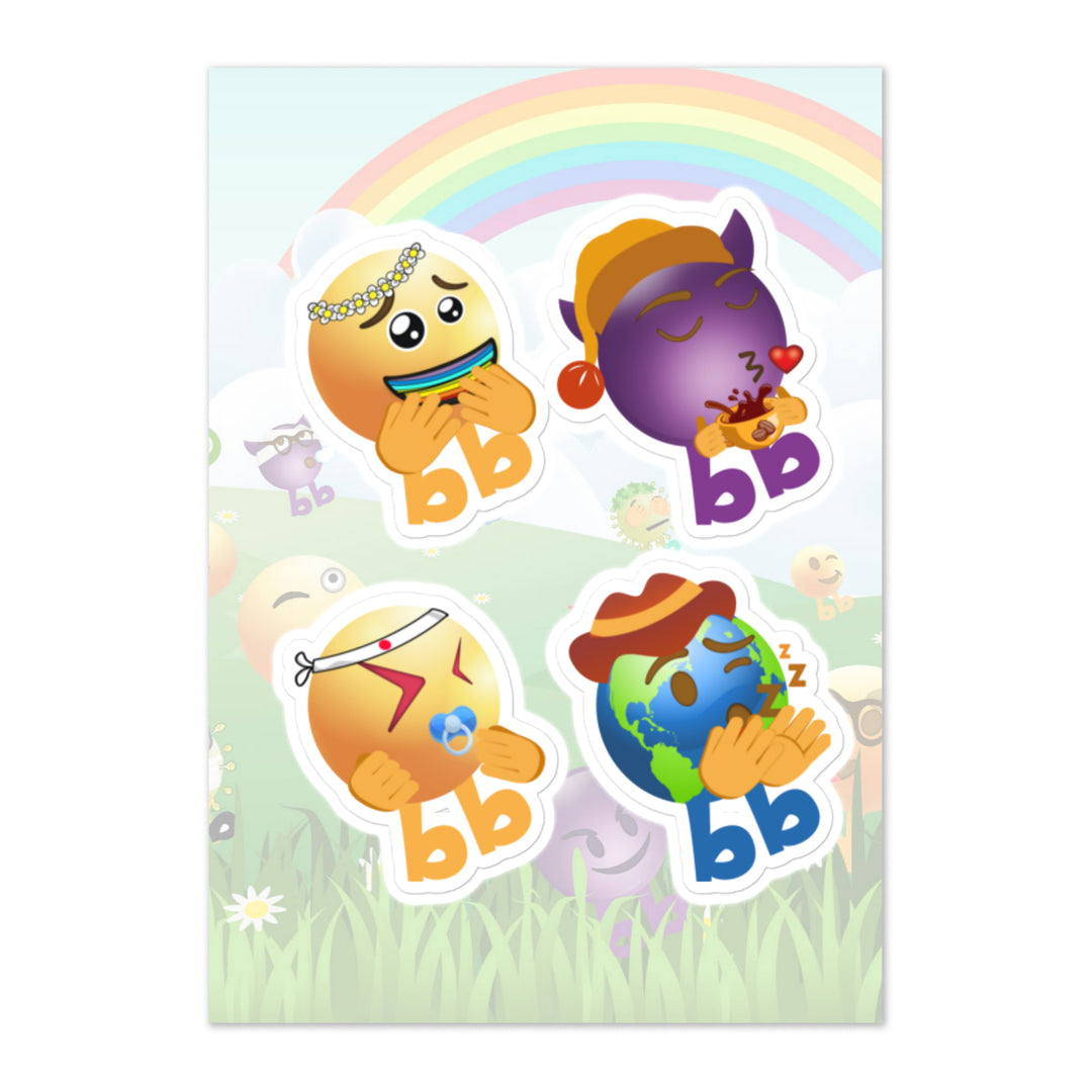 Megabb PaPa Stickers - Emojibb