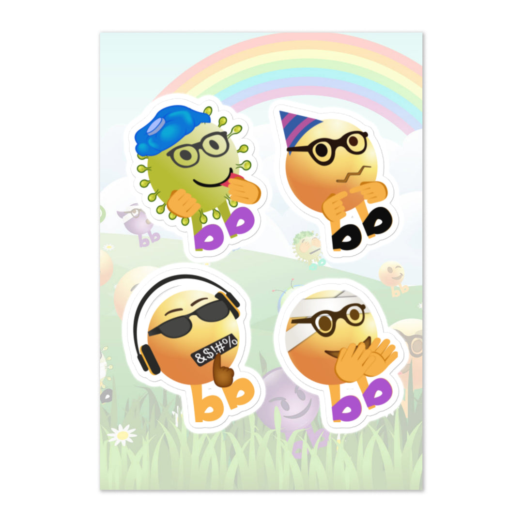 Megabb PaPa Stickers - Emojibb