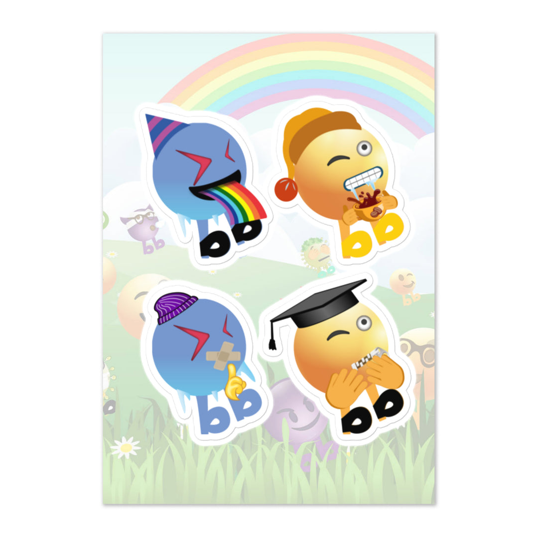 Megabb PaPa Stickers - Emojibb